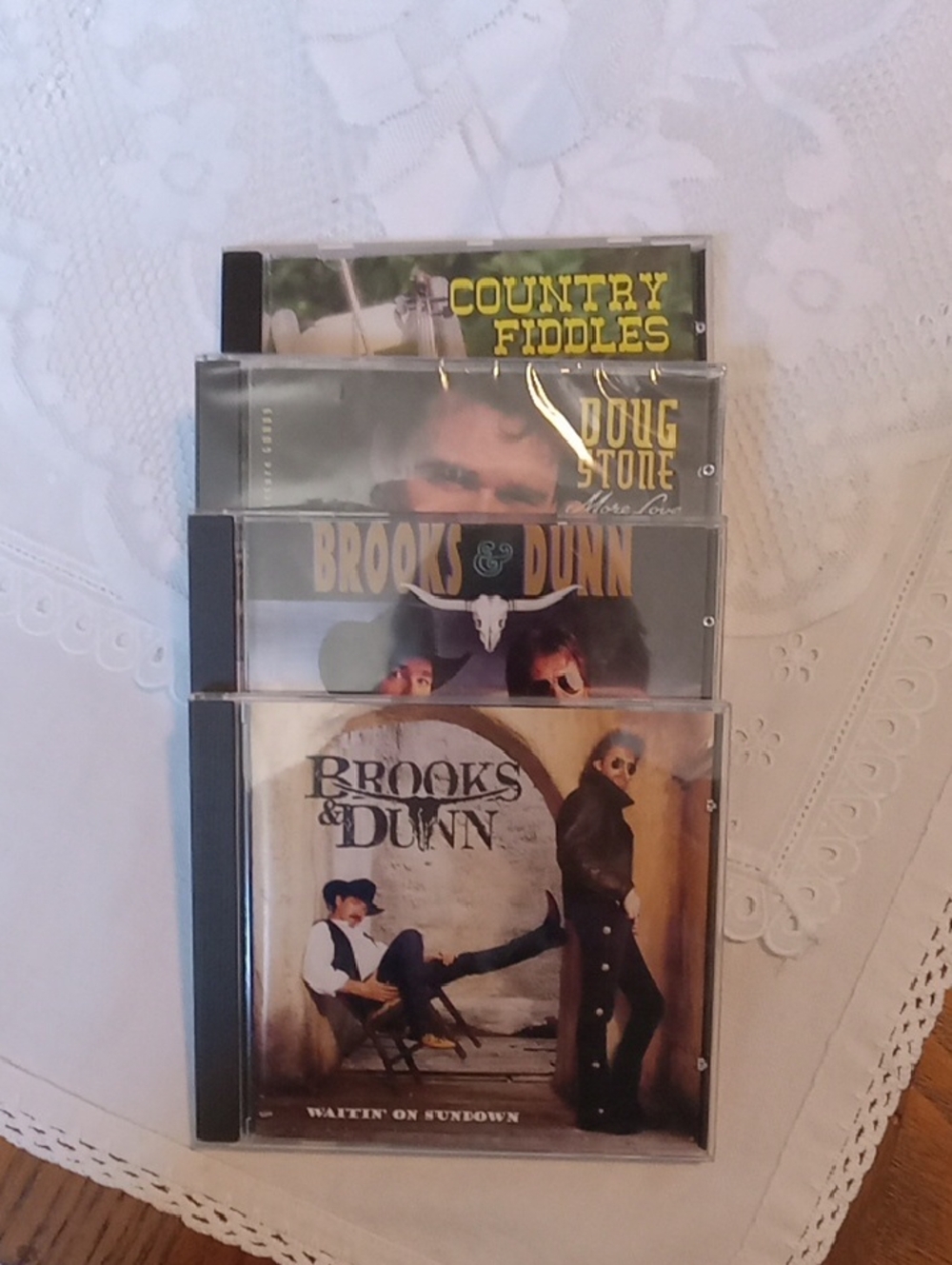 Brooks & Dunn 2 CD Bundle Plus 2 More Country CD's